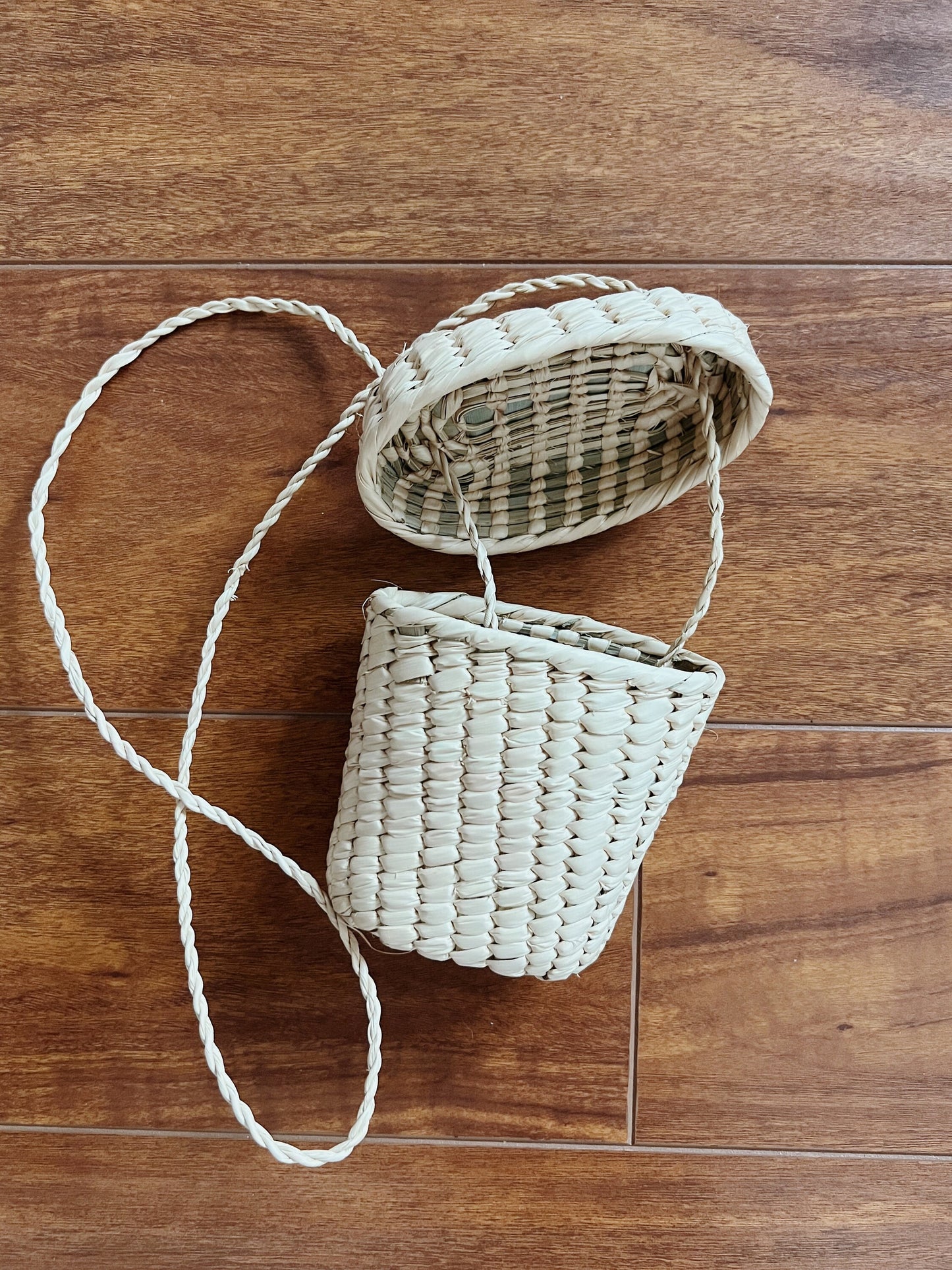 Vintage Seagrass Basket