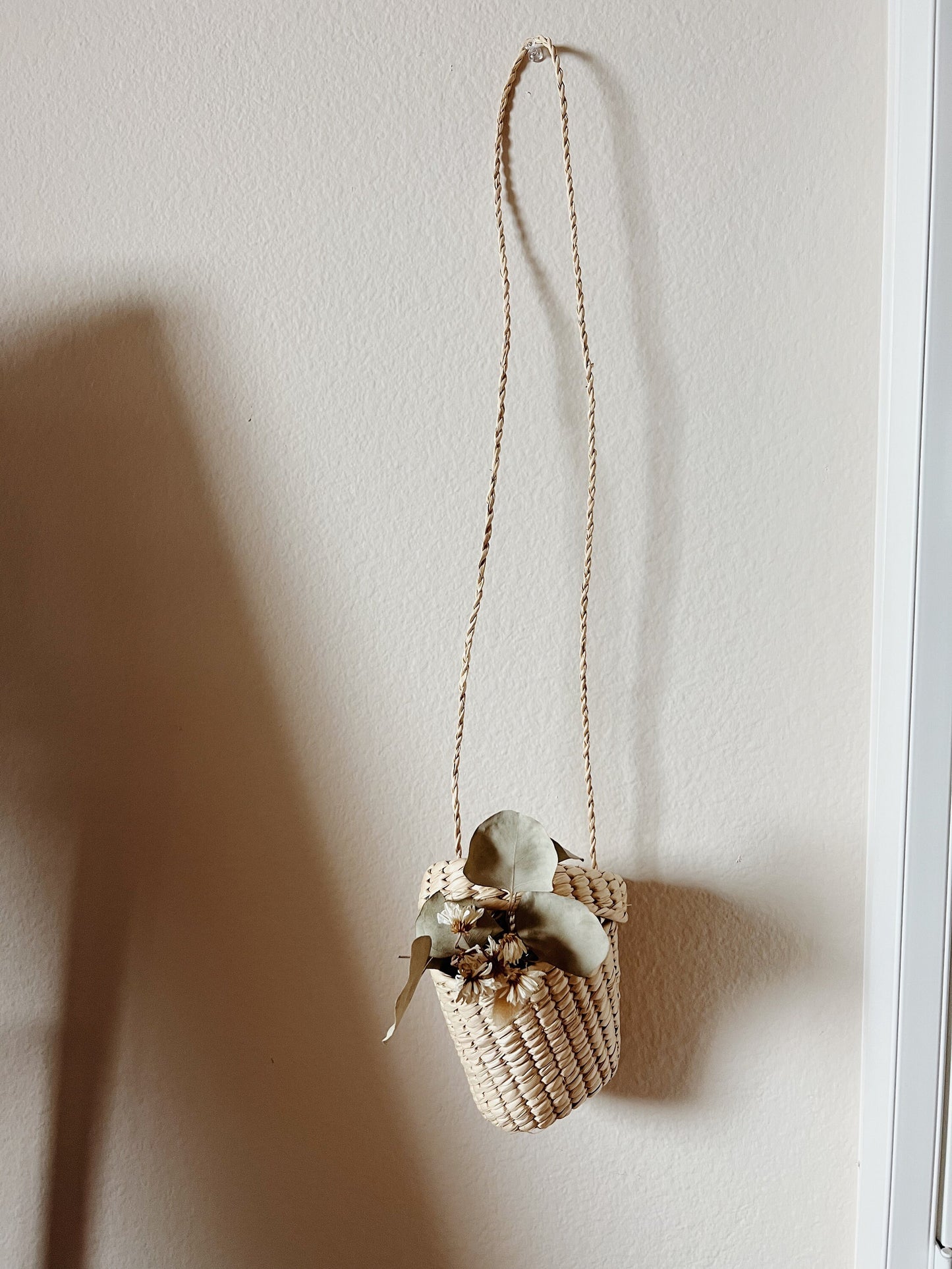Vintage Seagrass Basket