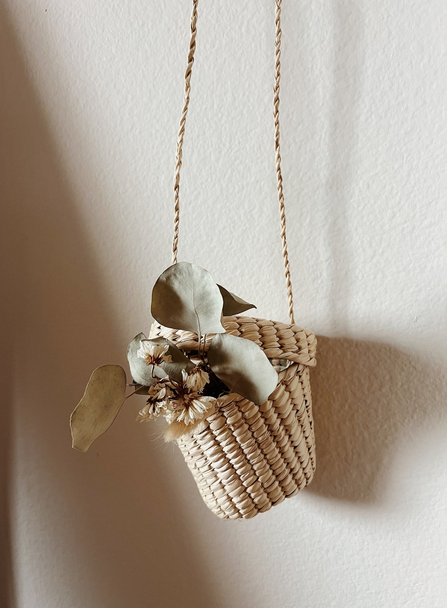 Vintage Seagrass Basket